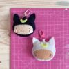 Felt bag accessory - Luna and Artemis